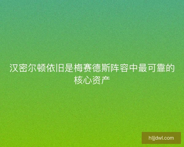 汉密尔顿依旧是梅赛德斯阵容中最可靠的核心资产